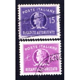 1949-52 ITALIA TURRITA...