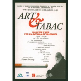 CARTOLINA ART & TABAC...