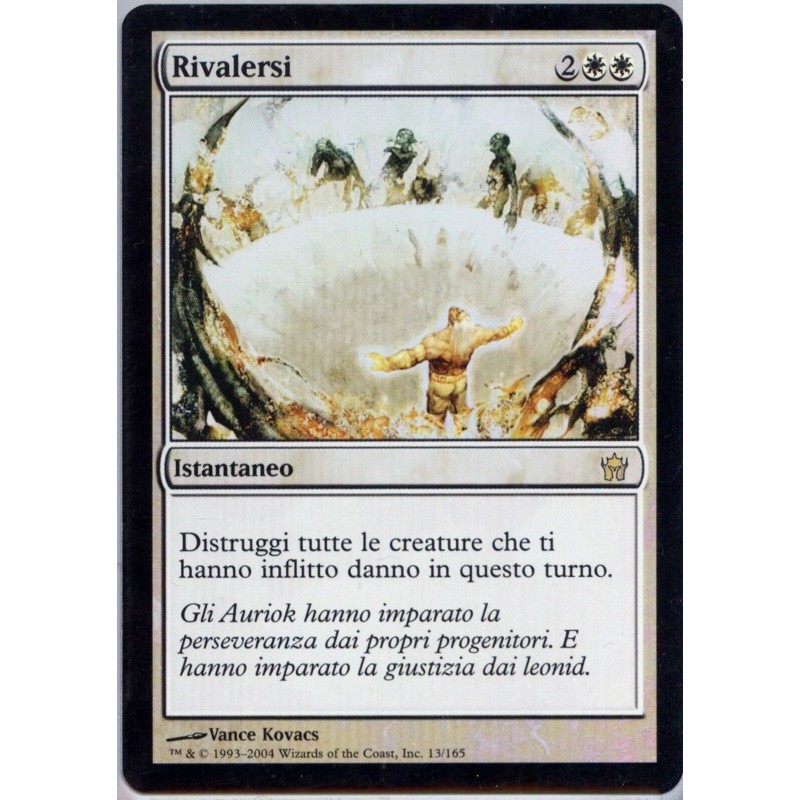 MTG MAGIC : RIVALERSI CARD IN ITALIANO FOIL (89a)