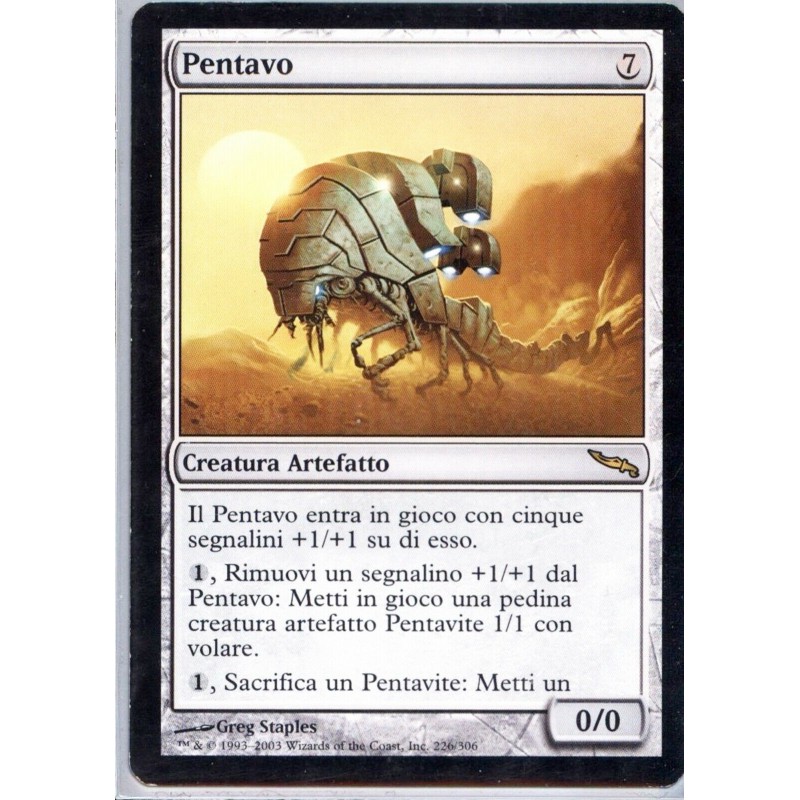 MTG MAGIC : PENTAVO CARTA IN ITALIANO (118)